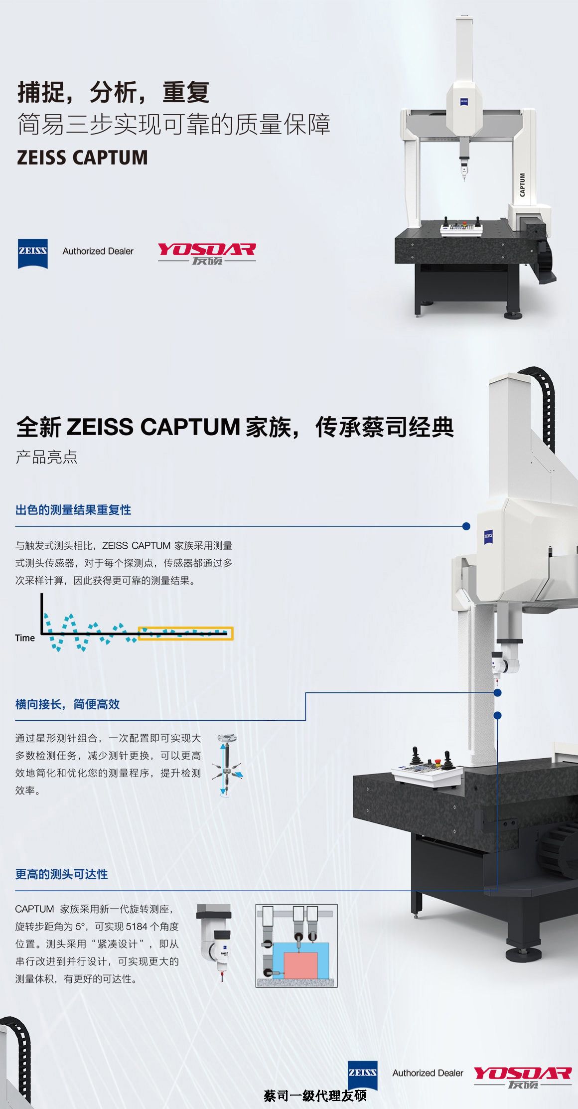 杭州蔡司三坐标CAPTUM